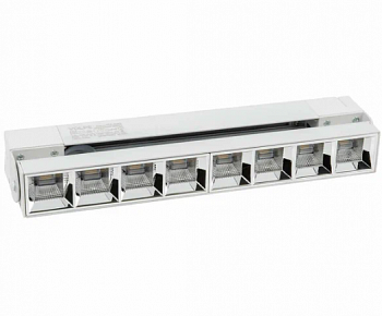 ULB-Q283 20W/4000K WHITE Светильник-прожектор светодиодный трековый. Линейный. 1600 Лм. Белый свет (