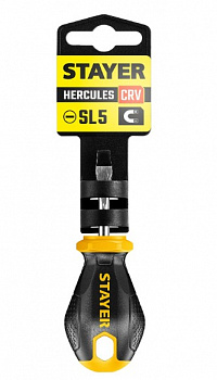 STAYER Hercules, SL5 x 38, отвертка (2509-38-4.7)