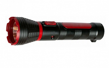 Фонарь светодиодный аккумуляторный КОСМОС Ac103WLED, 2 режима 1W LED, 500mAh, прямая зарядка о(1/25)