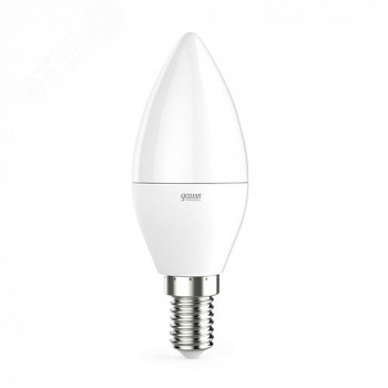Лампа Gauss Elementary Свеча 10W 710lm 3000K Е14 LED 1/10/100
